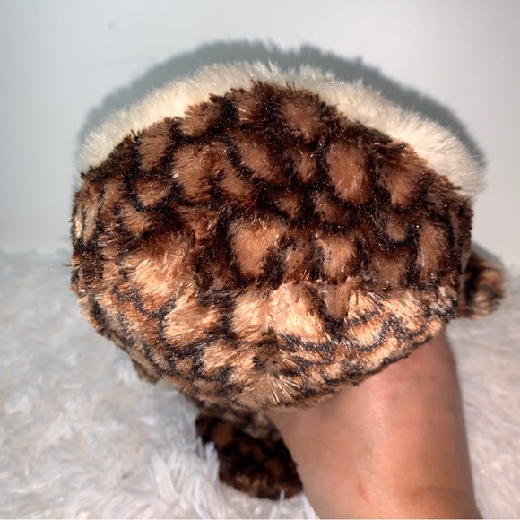 TY Beanie Baby TySilk Beanie Owl Sammy Plush 2010 10” - Picture 6 of 7